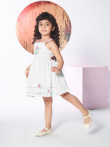 Girls Knee Length Casual Dress