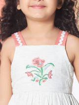 Girls Knee Length Casual Dress