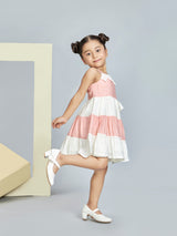Girls Knee Length Casual Dress
