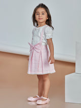 Girls Knee Length Semi Casual Dress