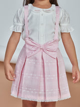 Girls Knee Length Semi Casual Dress
