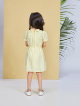 Girls Knee Length Semi Party Dress