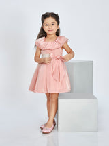 Girls Pink Party Dress
