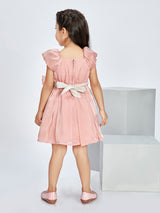Girls Pink Party Dress