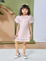 Girls Knee Length Party Dress