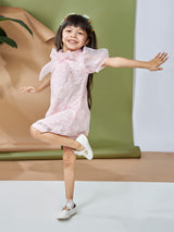 Girls Knee Length Party Dress