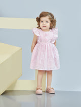 Girls Pink Casual Dress