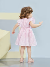 Girls Pink Casual Dress