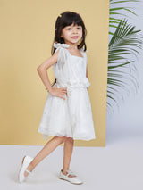 Girls Knee Length Party Dress
