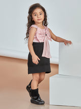 Girls Knee Length Party Dress