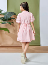 Girls Knee Length Casual Dress