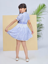 Girls Knee Length Casual Dress