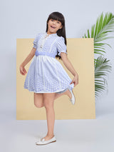 Girls Knee Length Casual Dress