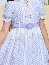Girls Knee Length Casual Dress