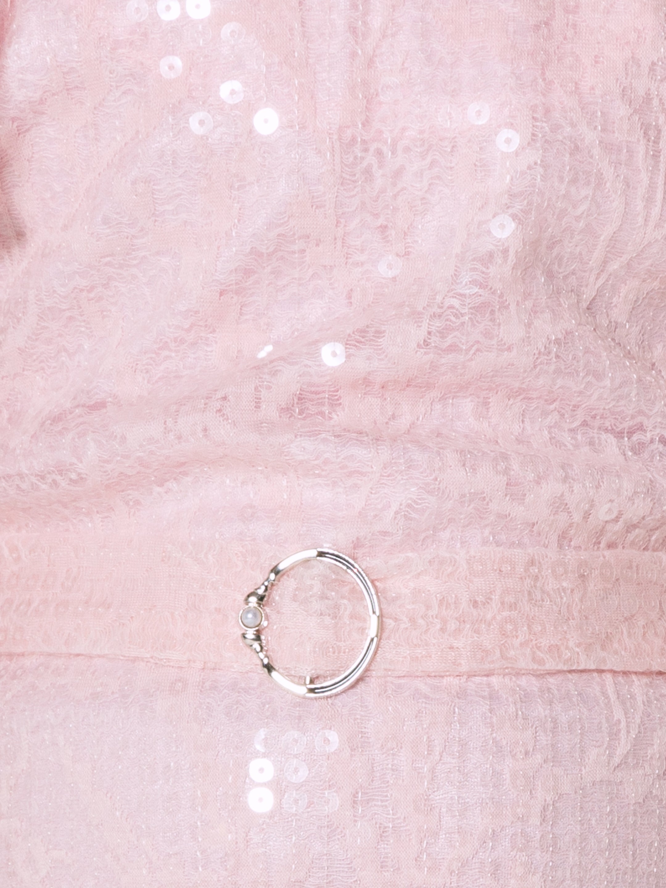Girls Pink Party Wear Dress