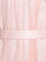 Girls Pink Festive Wear Dress