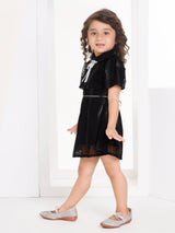 Girls Black Party Dress