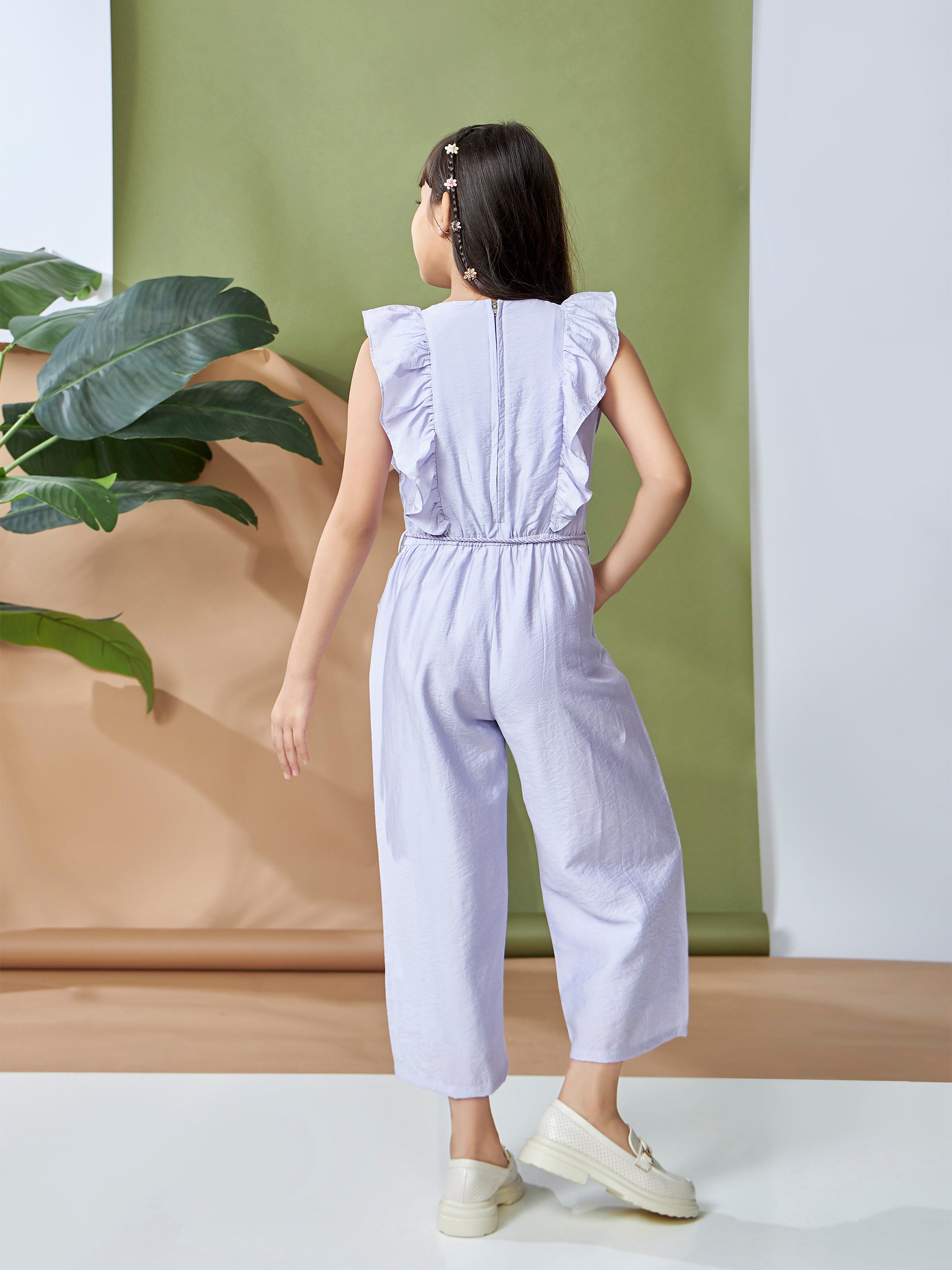 Girls Full Length Casual Jumpsuit