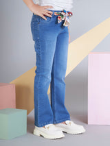 Girls Full Length Casual Jeans