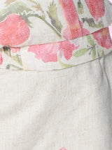 Girls Pink Casual Skirt Set