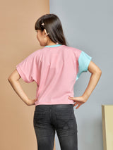Girls Half Sleeves Casual Top