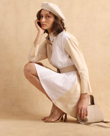 Women's Multicolor Casual Full Sleeves Dress