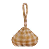 Women's Golden Casual Solid Clutch