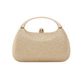 Women's Golden Casual Solid Clutch