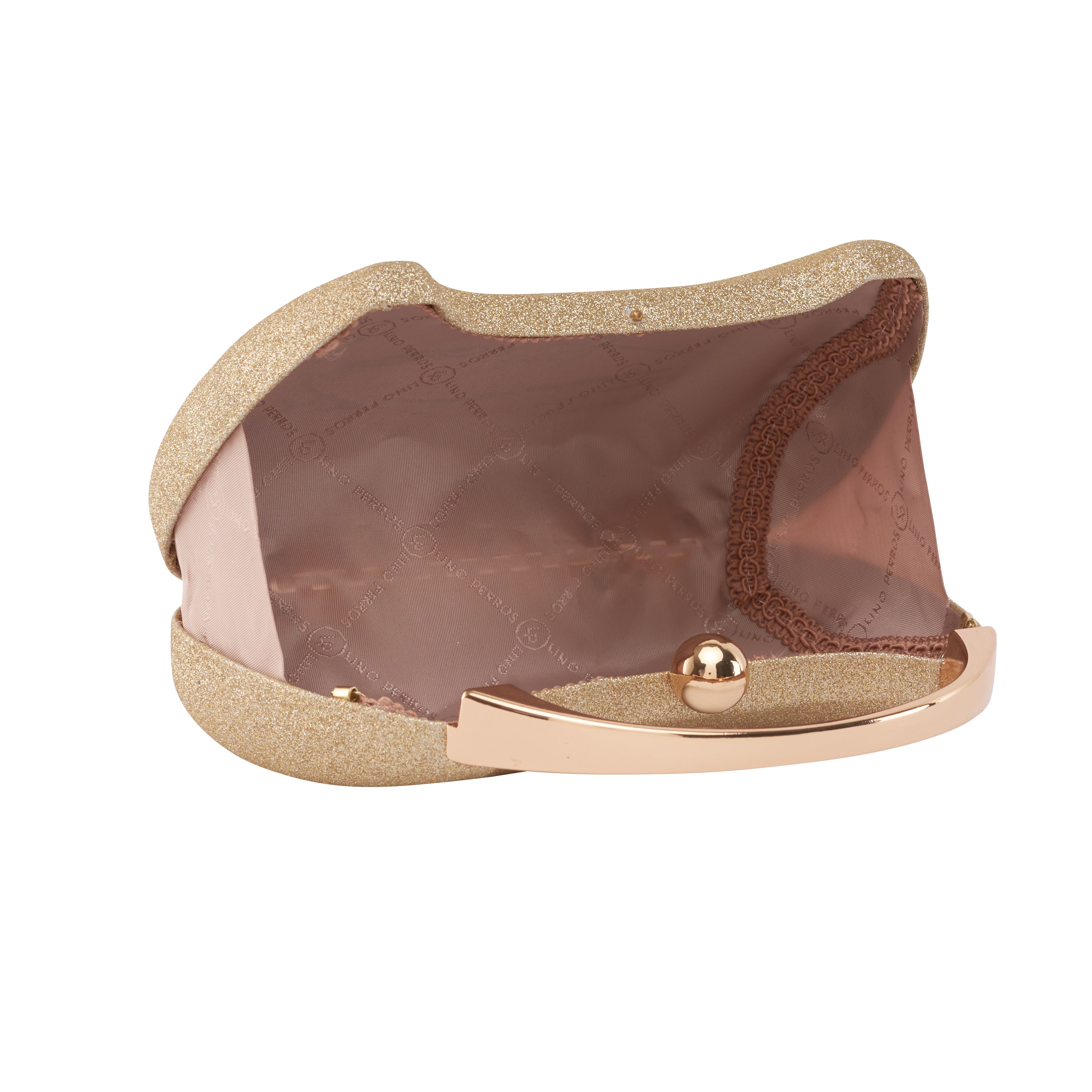 Women's Golden Casual Solid Clutch