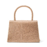 Women's Champagne Casual Solid Clutch