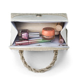 Women's Silver Casual Solid Clutch