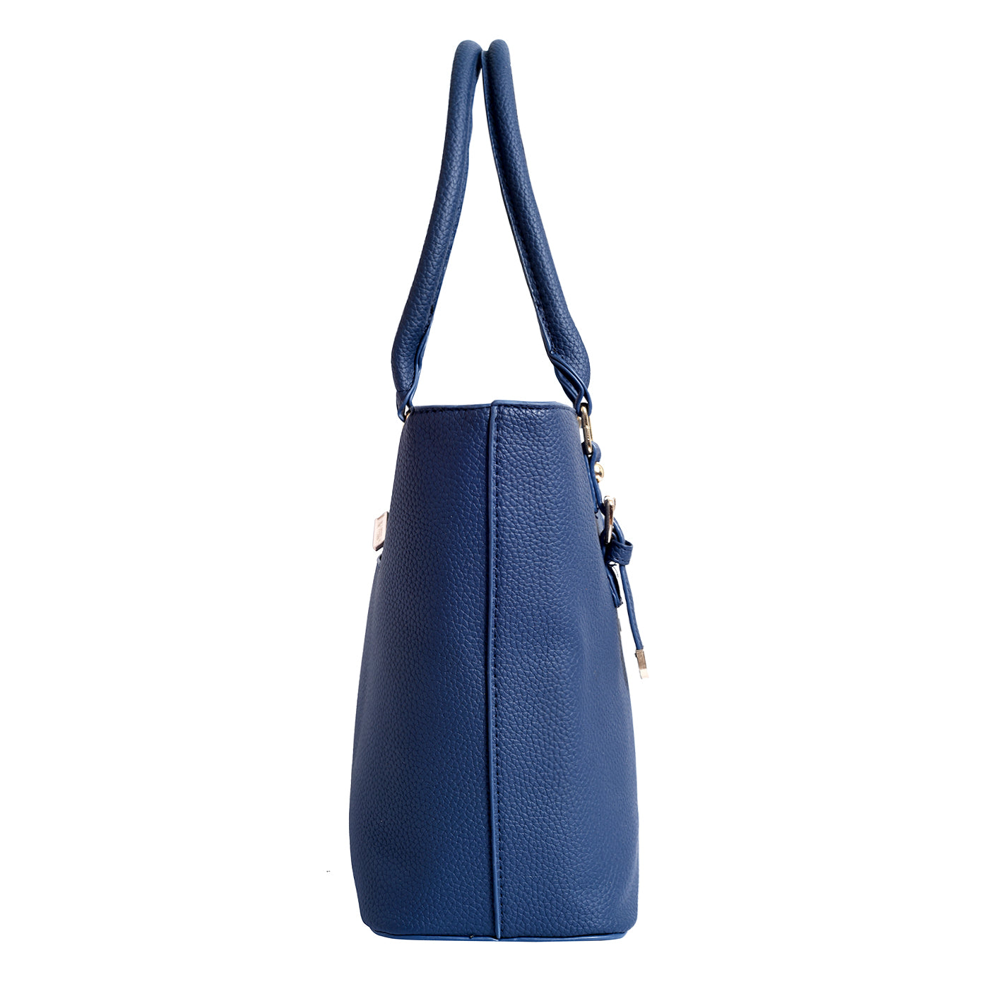 Women's Blue Casual Solid Satchel