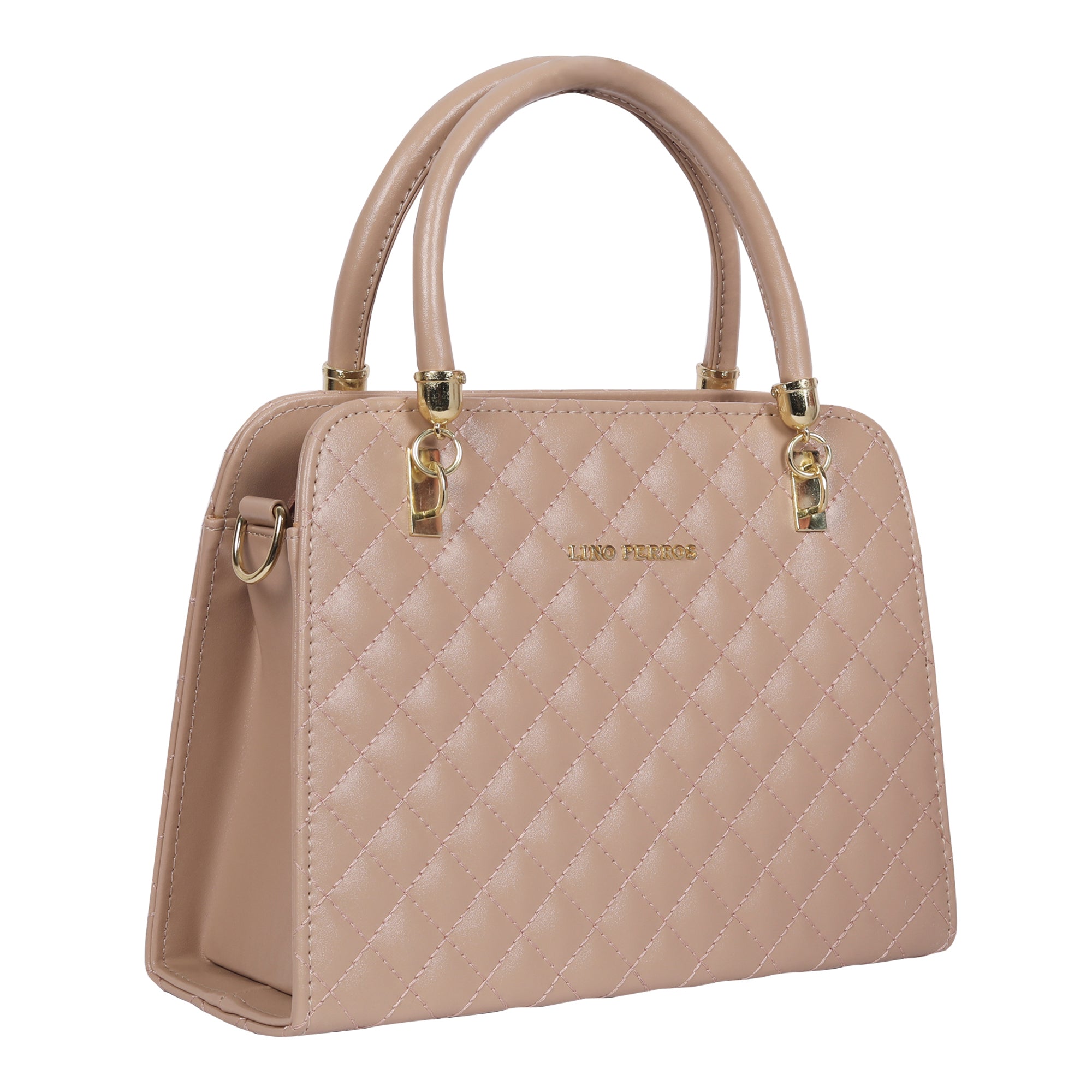 Women's Beige Casual Solid Satchel