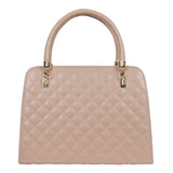 Women's Beige Casual Solid Satchel