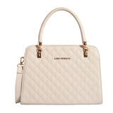 Women's White Casual Solid Satchel
