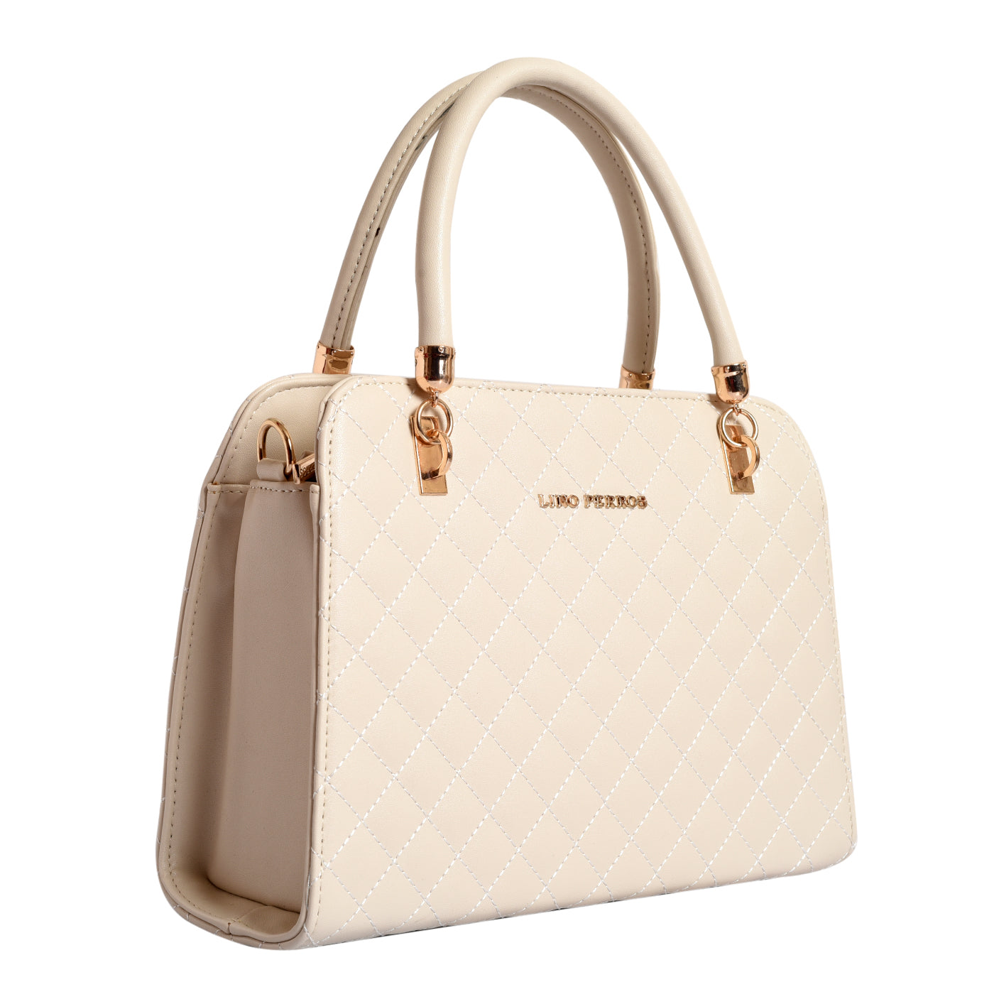 Women's White Casual Solid Satchel