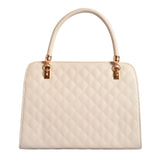 Women's White Casual Solid Satchel