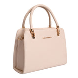 Women's White Casual Solid Satchel