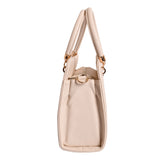 Women's White Casual Solid Satchel