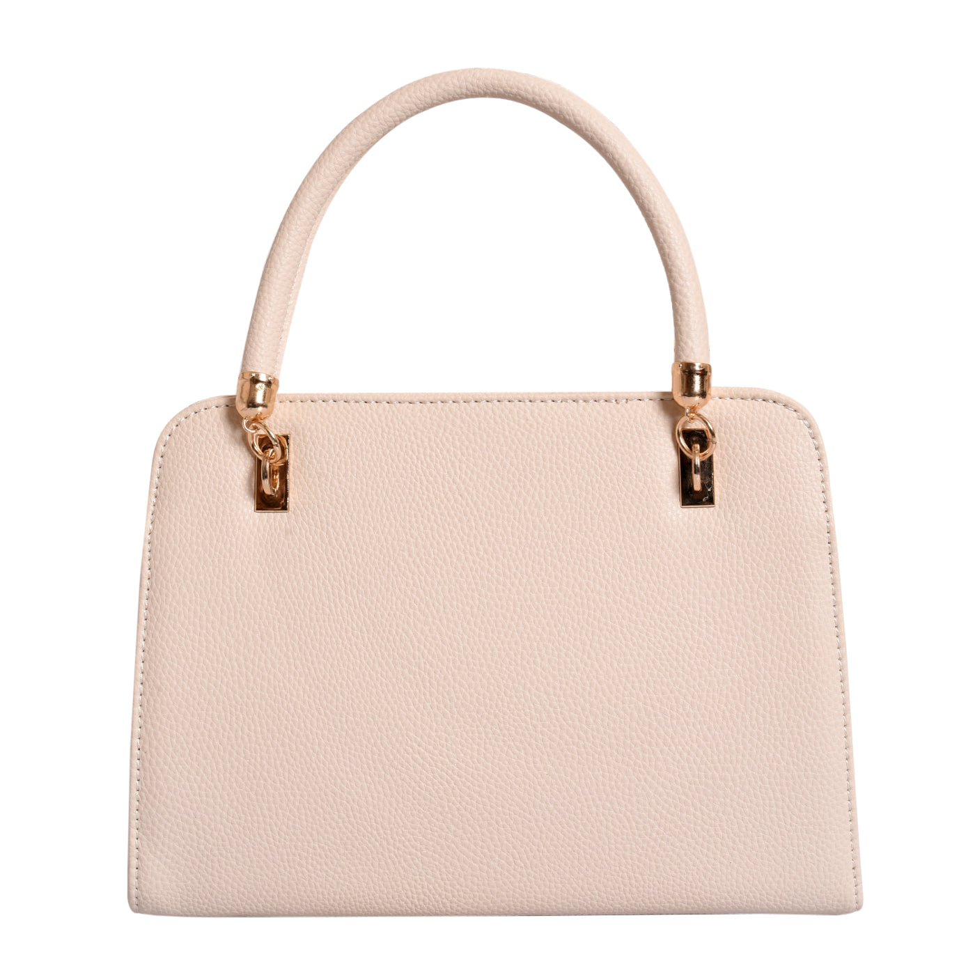 Women's White Casual Solid Satchel