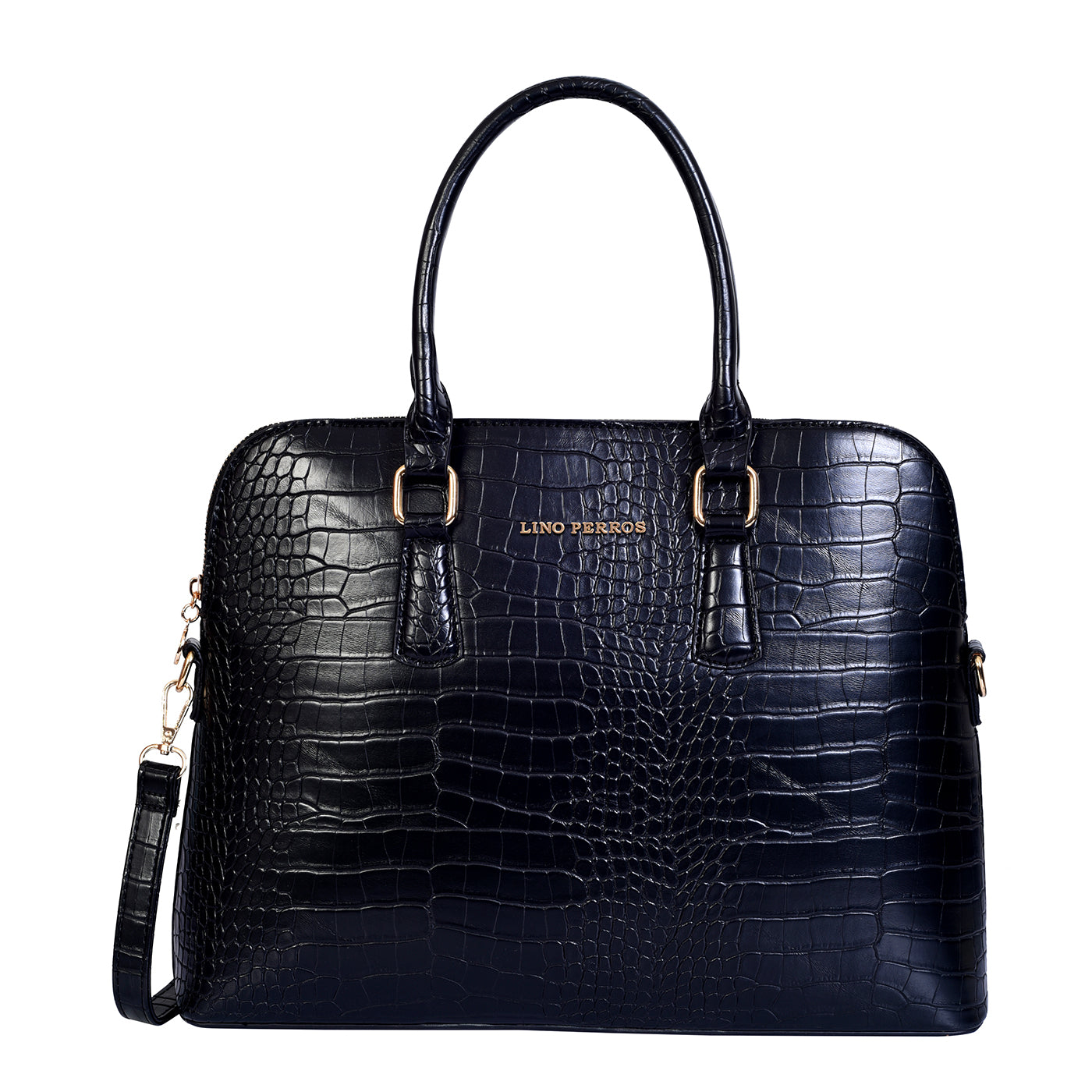 Women's Black Casual Solid Satchel