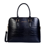 Women's Black Casual Solid Satchel