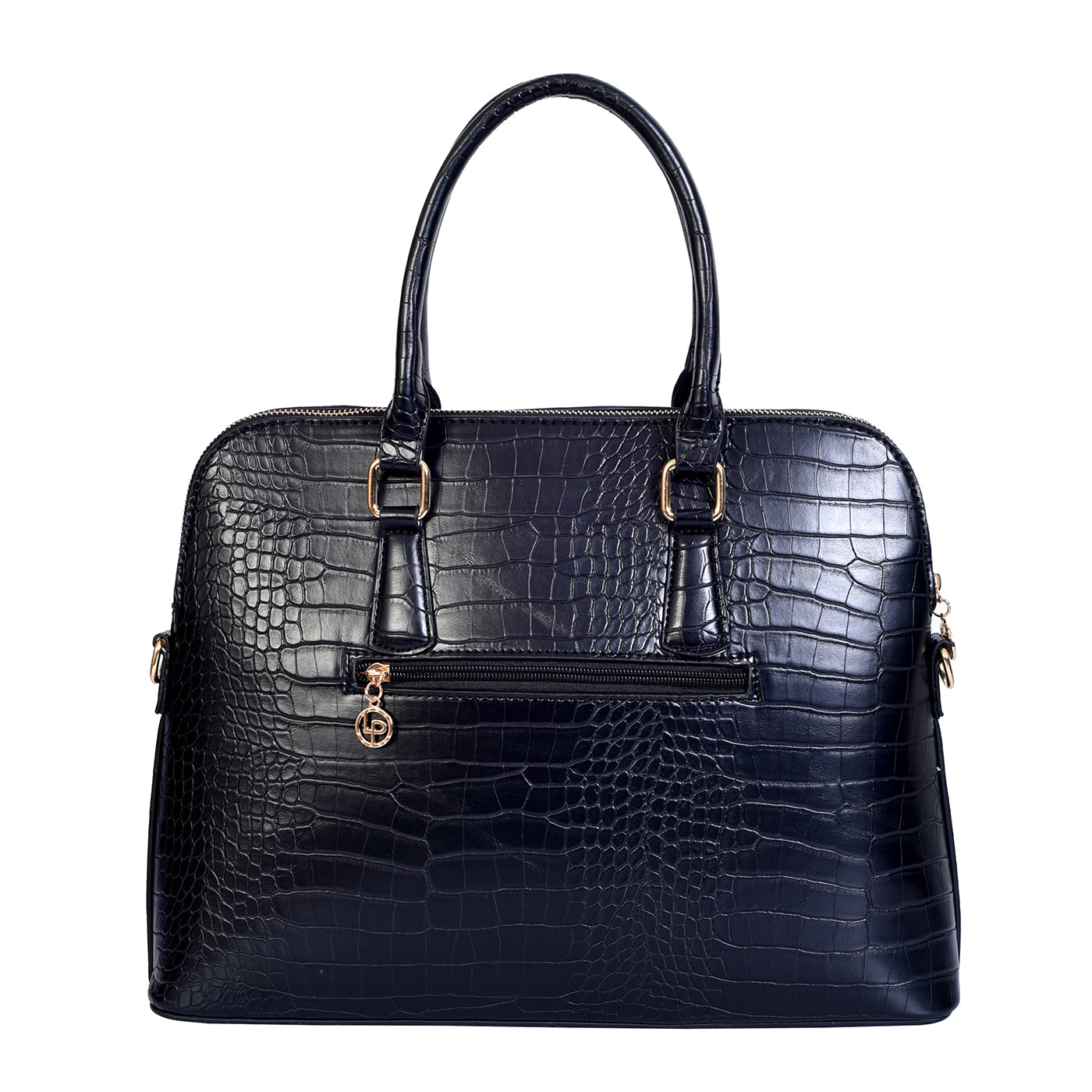 Women's Black Casual Solid Satchel