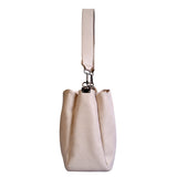 Women's Off White Casual Solid Hobo Bag