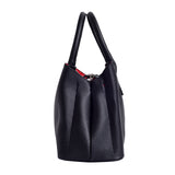 Women's Black Casual Solid Satchel