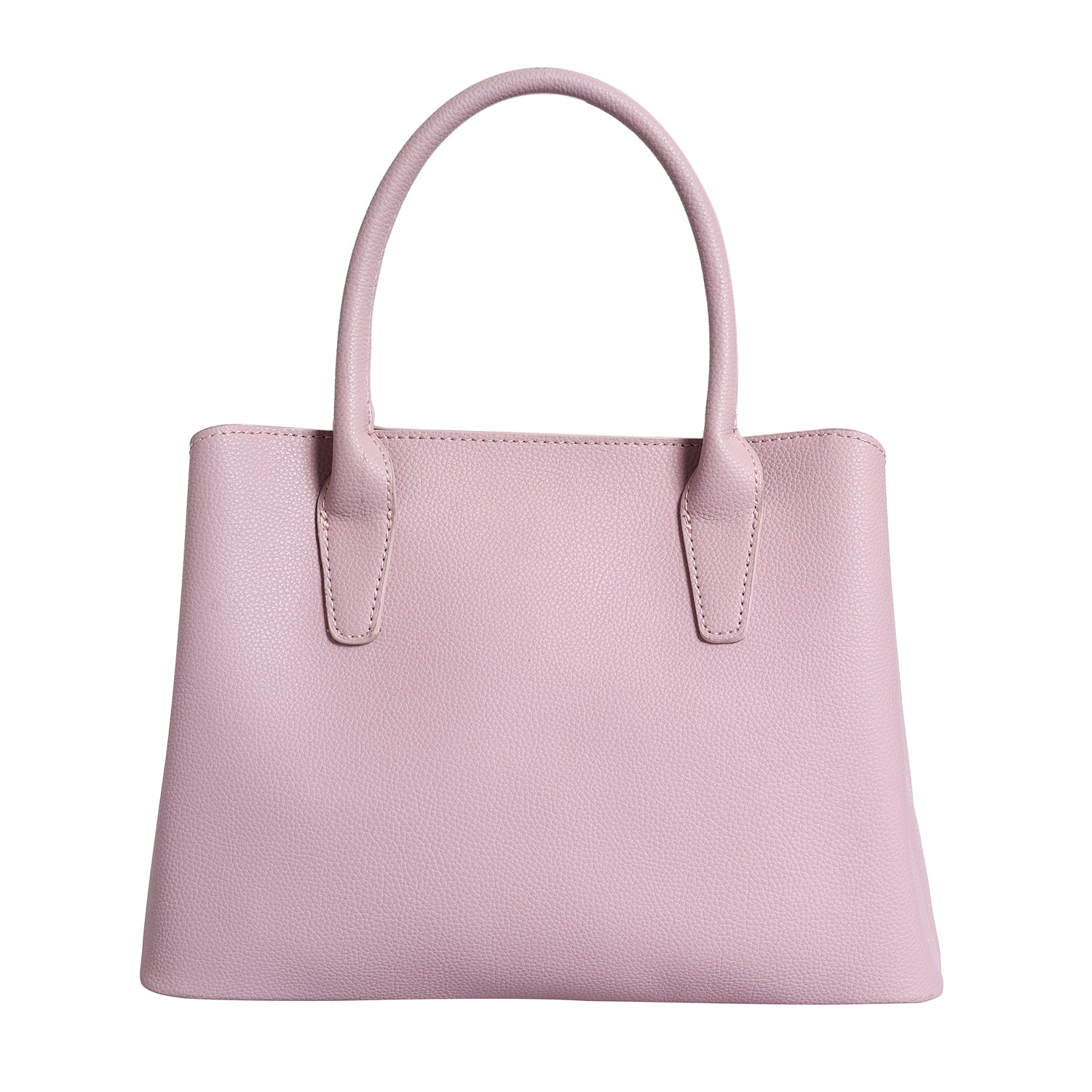 Women's Pink Casual Solid Satchel