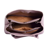 Women's Pink Casual Solid Satchel