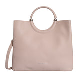 Women's Beige Casual Solid Satchel