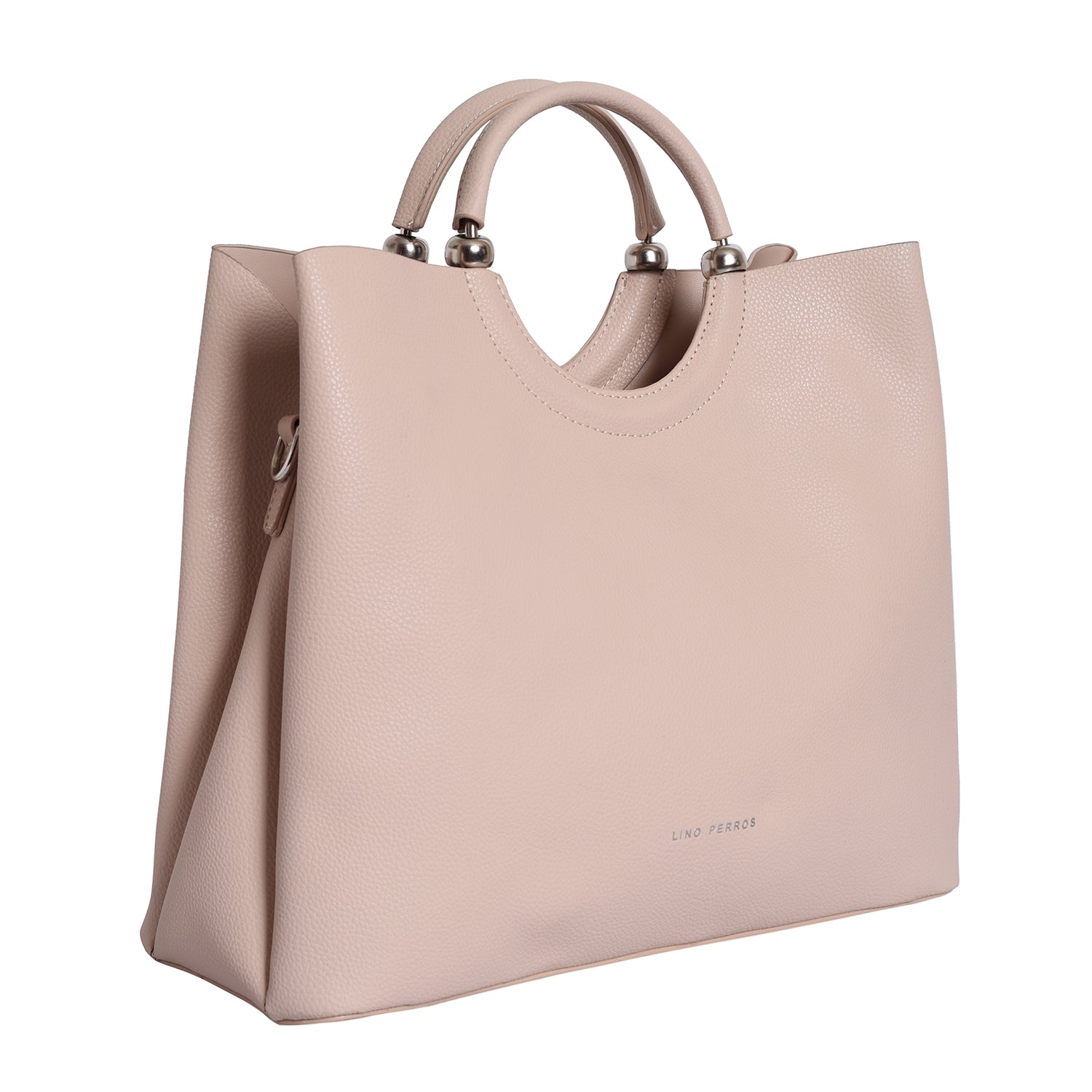 Women's Beige Casual Solid Satchel