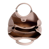 Women's Beige Casual Solid Satchel